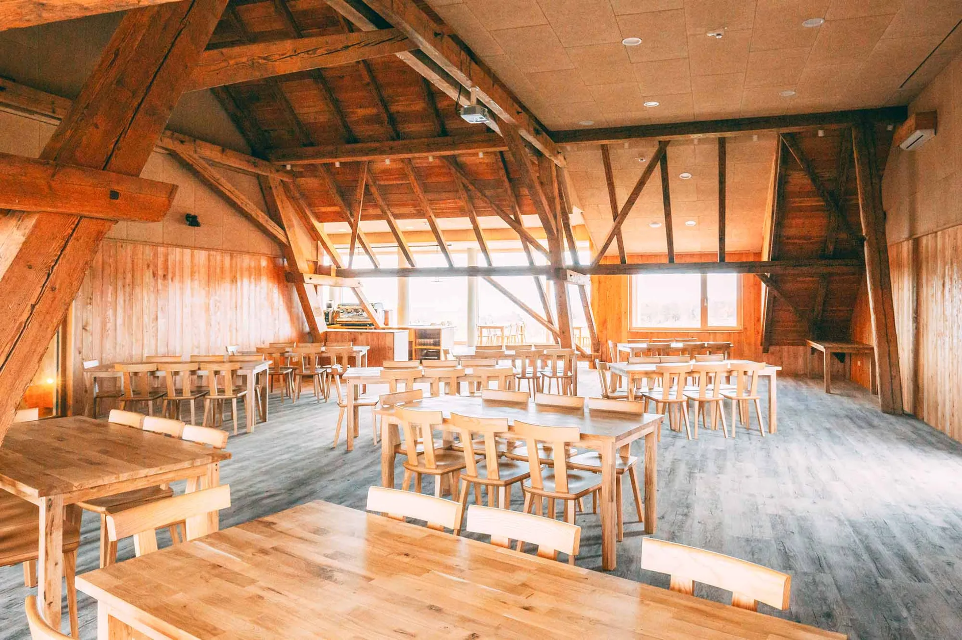 Ansicht: Raum Heustock – Eventlocation auf Gut Hügle | Hochzeiten & Feste am Bodensee