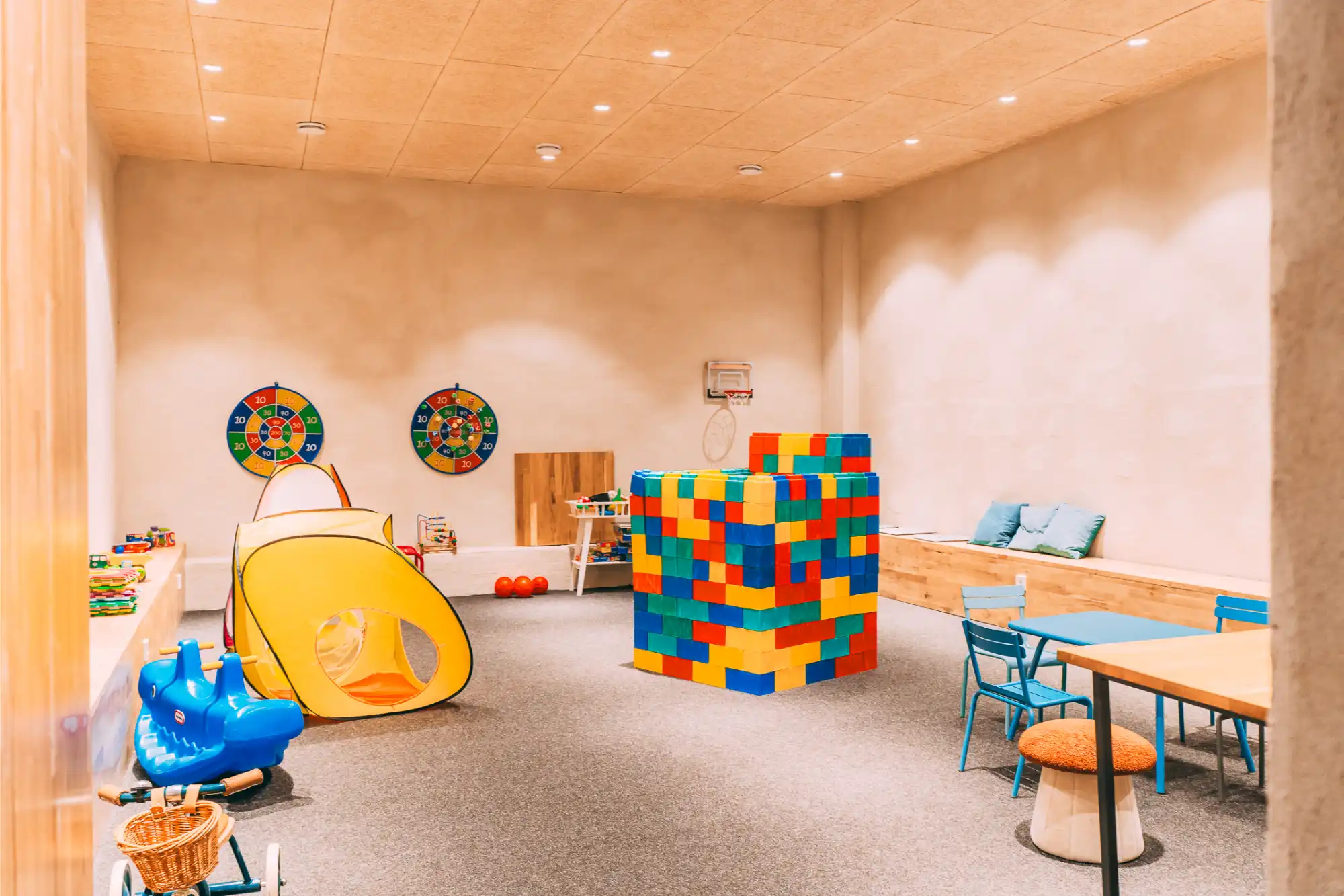 Spielzimmer auf Gut Hügle
